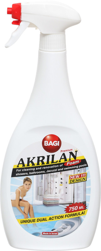 Засіб для чищення ванної кімнати BAGI , 0,75 л